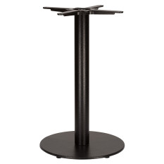 Titan Small Round Black Dining Height Table Base
