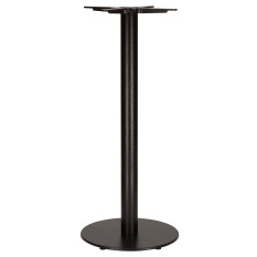 Titan Small Round Black Poseur Height Table Base