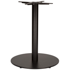 Titan Large Round Black Dining Height Table Base
