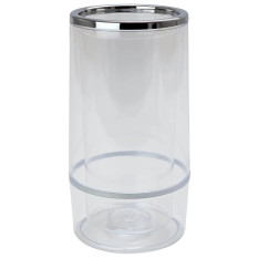 Clear Plastic Wine Cooler