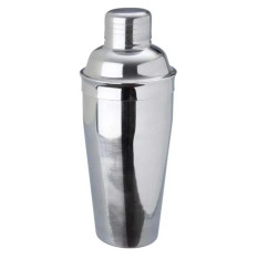 Beaumont Deluxe Cocktail Shaker 3 Piece Stainless Steel 26oz 750ml