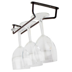 Rustic Wine Glass Rack 25cm/10"