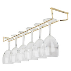 Brass Wine Glass Rack 70cm/24"