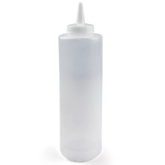 Squeeze Sauce Bottle Clear 680ml/24oz