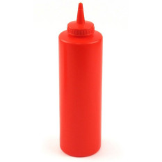 Squeeze Sauce Bottle Red 680ml/24oz