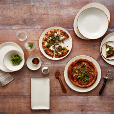 Steelite Brown Dapple Rectangle Platter 32 x 19cm/12.5 x 7.5"(Pack of 6)