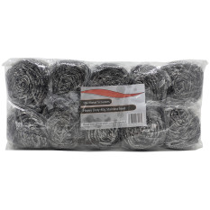 Stainless Steel Scourer Extra Large 40g (Pack of 10)