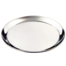 Stainless Steel Round Tray 16"
