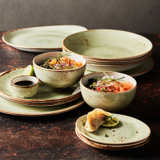 Steelite Craft Green Rectangle One Platter 27 x 17cm/10.5 x 7" (Pack of 6)