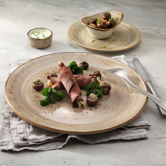 Steelite Craft Porcini Coupe Plate 25cm/10" (Pack of 24)