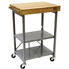 Bradley Smoker Foldable Kitchen Cart