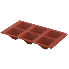 Lacor Pastryflex Silicone Pyramid 6 Moulds 7.1cm