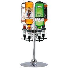 Rotary 6 Bottle Optic Stand (70cl/1L Bottles)