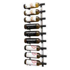 Wall Mounted Wine Rack - 9 bottles