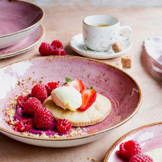 Steelite Craft Raspberry Coupe Bowl 22cm/8.5" 835ml/30oz (Pack of 12)