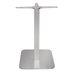 Bolero Square Stainless Steel Table Base