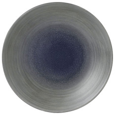 Stonecast Aqueous Grey Evolve Coupe Plate 10.25 Inch