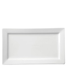 Titan White Rectangular Plate 30 x 18cm/12" x 7" (Pack of 12)