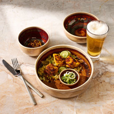 Steelite Aurora Vesuvius Amber Bowl 17.5cm/7" 980ml/34.5oz (Pack of 12)