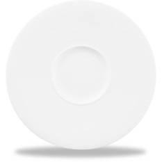 Churchill Alchemy Ambience White Wide Rim Plate 28cm