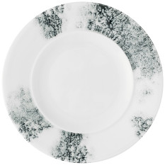 Alchemy Ambience Smoke Black Standard Rim Plate 16.2cm/6" (Pack of 6)