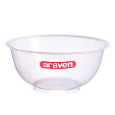 Araven Polypropylene Mixing Bowl Clear 11 Litre