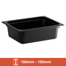 GN 1/2 Black Polycarbonate Gastronorms