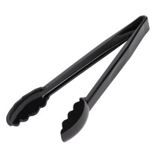 Black Scallop Tongs 12" 30cm
