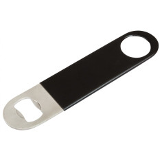 Bar Blade Bottle Opener Vinyl Coated Black