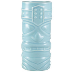 Blue Tiki Cocktail Mug Tall
