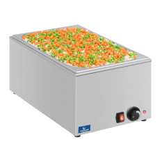 Hurricane Electric Bain Marie Wet Heat With GN 1/1 Gastronorm Pan & Lid