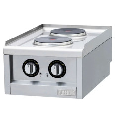 Buffalo 600 Series 2 x Electric Boiling Tops