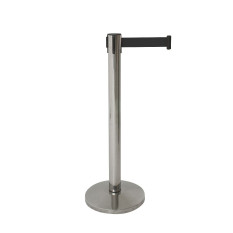 Retractable Belt Barrier Post Stainless Steel