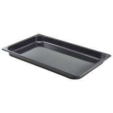 Genware Enamel Baking Tray GN 1/1 40mm