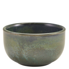 Terra Porcelain Aqua Green Round Bowl 12.5cm (Pack of 6)