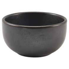 Terra Porcelain Black Round Bowl 11.5cm x 6