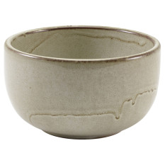 Terra Porcelain Smoke Grey Round Bowl 12.5cm/4.92" 500ml/16.8oz (Pack of 6)