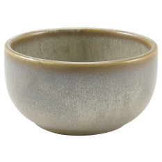 Terra Porcelain Matt Grey Round Bowl 11.5cm x 6