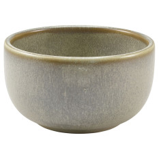 Terra Porcelain Matt Grey Round Bowl 12.5cm/4.92" 500ml/16.8oz (Pack of 6)