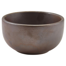 Terra Porcelain Rustic Copper Round Bowl 11.5cm x 6
