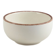 Terra Stoneware Sereno Brown Round Bowl 11.5cm x12