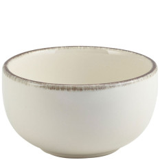 Terra Stoneware Grey Round Bowl 12.5cm x12
