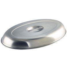 Stainless Steel Vegetable Dish Lid 25 x 18cm