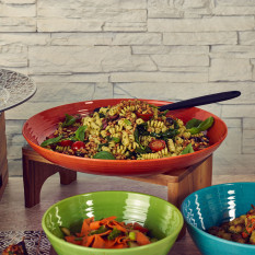 Casablanca Melamine Green Bowl 38cm/15" 3.5L/123oz