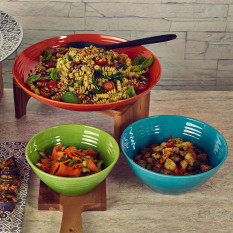 Casablanca Melamine Blue Bowl 24.5 x 10cm/9 x 4" 2.6L/91.5oz