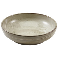 Terra Porcelain Grey Coupe Bowl 20cm x 6