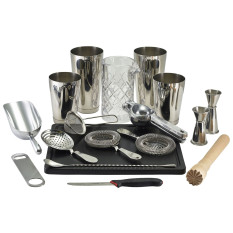 Genware Professional Barware Cocktail Gift Set 18 Piece