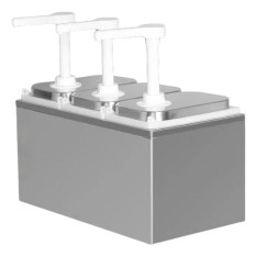 Plastic Pump Dispenser 3 x 2 Litre