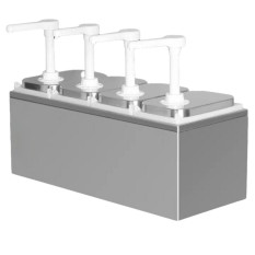 Plastic Pump Dispenser 4 x 2 Litre