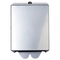 Centrefeed Dispenser Silver Chrome